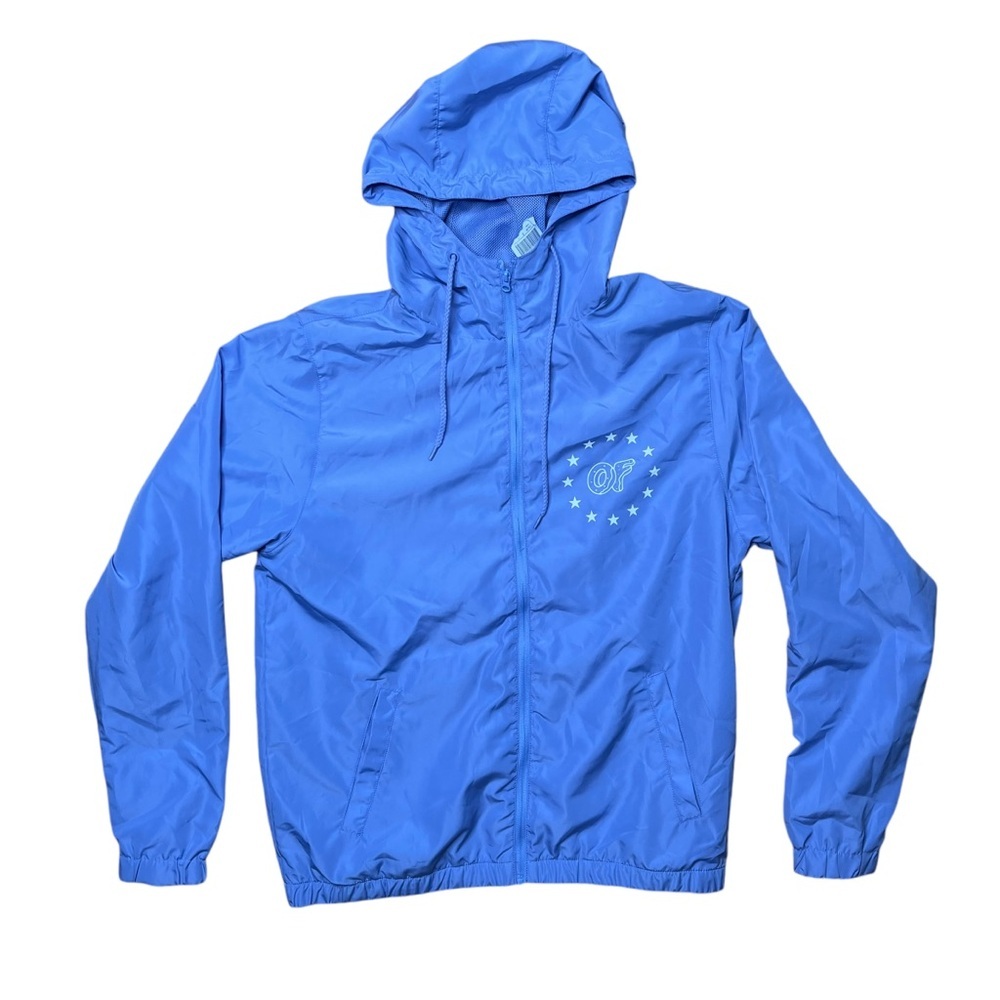 Odd Future Lavender Hooded Zip Up Windbreaker Jacket Small NWT Streetwear